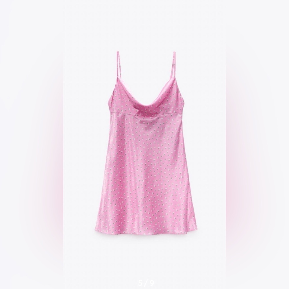 Zara Pink Floral dress